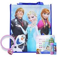 [아마존베스트]Disney Frozen Party Favors, Sticker Earrings, Glitter Bracelets, and Lip Balm, PLUS Frozen Bag