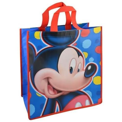 디즈니 [아마존베스트]Disney Mickey Mouse Large Reusable Non-Woven Tote Bag