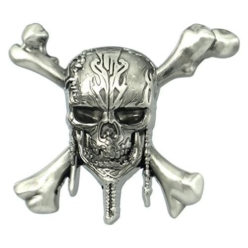 디즈니 [아마존베스트]Disney Pirates of The Caribbean Skull Logo Pin Novelty