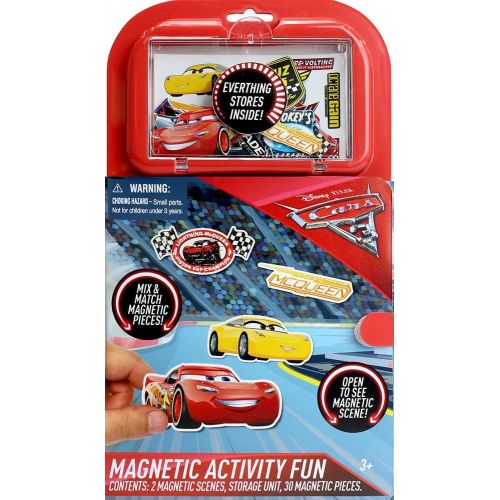 디즈니 [아마존베스트]Disney Disney/Pixar Cars 3 Magnetic Activity Fun Playset