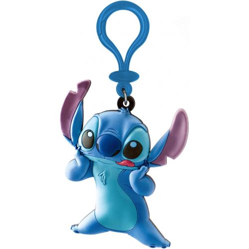 디즈니 [아마존베스트]Disney Stitch Soft Touch PVC Key Ring