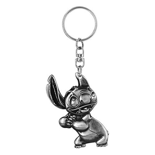 디즈니 [아마존베스트]Disney Stitch Pewter Key Ring