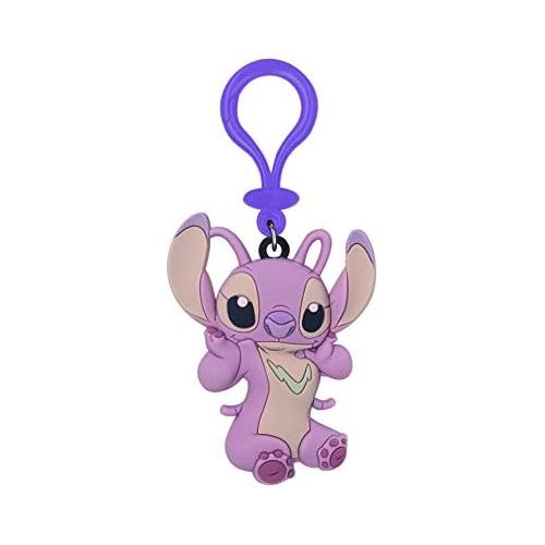 디즈니 [아마존베스트]Disney Lilo & Stitch - Angel Soft Touch PVC Bag Clip