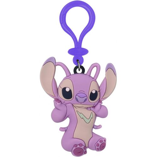 디즈니 [아마존베스트]Disney Lilo & Stitch - Angel Soft Touch PVC Bag Clip