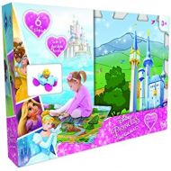 [아마존베스트]Disney CO-30747C Princess 6Pc Mega Floor Mat with Vehicle Playmat with Vehicle, Multicolor (Pack of 7)