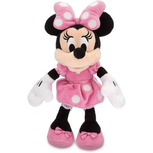 디즈니 [아마존베스트]Disney Minnie Mouse Plush - Pink - Mini Bean Bag - 9 1/2 Inch Multi