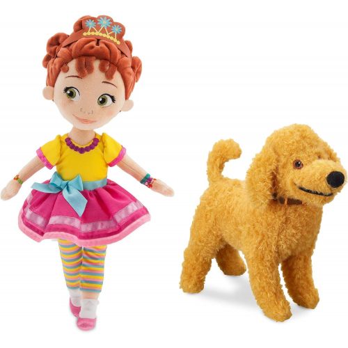 디즈니 [아마존베스트]Disney Store Original Fancy Nancy & Frenchy Plush Doll Set 14 Inch