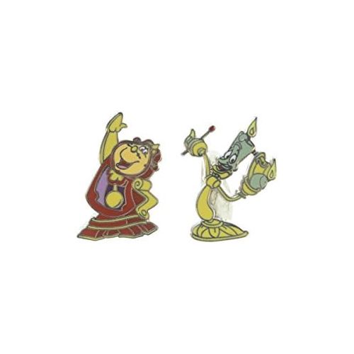 디즈니 [아마존베스트]Disney Cogsworth and Lumiere 2 Pin Set