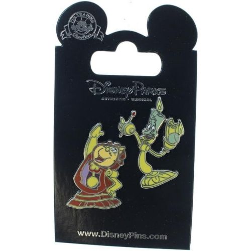 디즈니 [아마존베스트]Disney Cogsworth and Lumiere 2 Pin Set