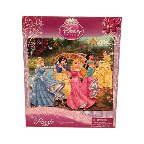 디즈니 [아마존베스트]Disney Princess(5) Puzzle - 100 Pieces - 10 X 9  - Belle, Cinderella, Snow White, Aurora, Jasmine