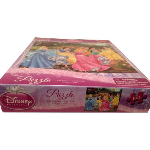 디즈니 [아마존베스트]Disney Princess(5) Puzzle - 100 Pieces - 10 X 9  - Belle, Cinderella, Snow White, Aurora, Jasmine