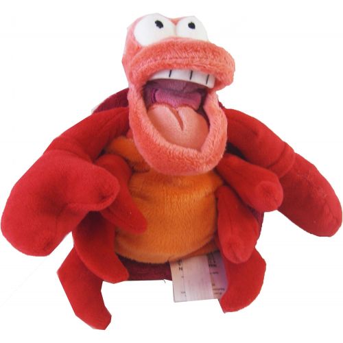 디즈니 [아마존베스트]Disney Exclusive Little Mermaid Mini Bean Bag Plush - SEBASTIAN the Crab 8 L