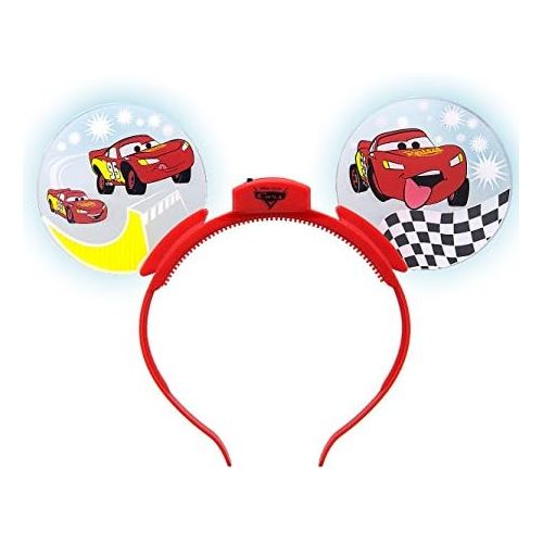 디즈니 [아마존베스트]Disney Parks Cars Light Up Mickey Mouse Ears Headband