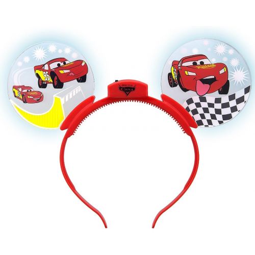 디즈니 [아마존베스트]Disney Parks Cars Light Up Mickey Mouse Ears Headband