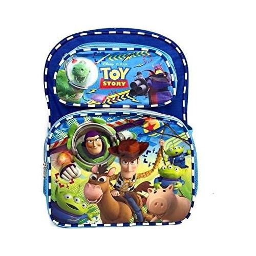 디즈니 [아마존베스트]Disney Toy Story Backpack 16, Rolling Backpack 16 & Lunch Bag 8 for Kids (Optional - Depending on Selections) (Backpack Blue)