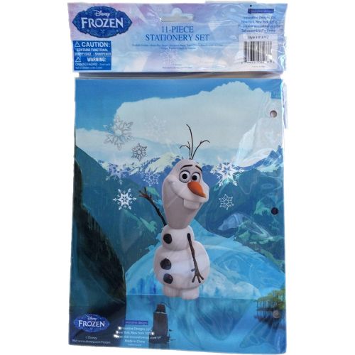 디즈니 [아마존베스트]Disney Frozen Elsa & Anna 11 Piece School Supply Stationary Set