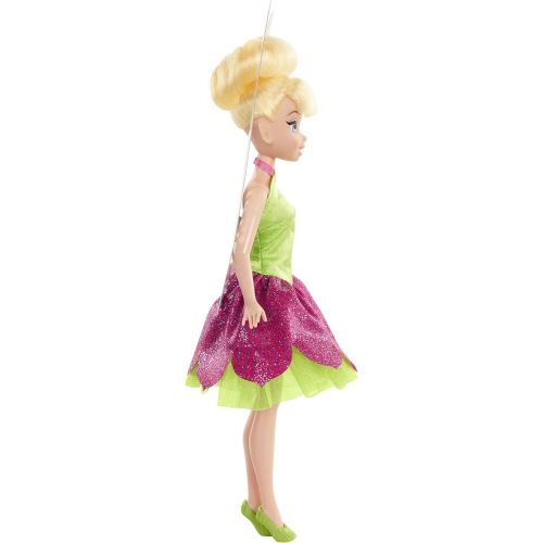 디즈니 [아마존베스트]Disney Fairies Classic Tink with Dress Doll, Pink/Green