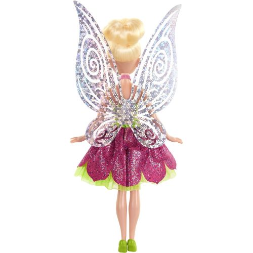 디즈니 [아마존베스트]Disney Fairies Classic Tink with Dress Doll, Pink/Green