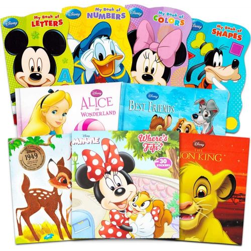 디즈니 [아마존베스트]Disney Mickey Minnie Mouse Board Books Set for Kids Toddlers Bundle -- Pack of 8 Disney Books (6 Board Books, 2 Soft Cover Books)