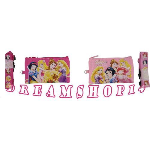 디즈니 [아마존베스트]Disney's Disneys Princess 2Pc. Lanyard/Wallet Set w/ Transparent ID Sleeve FV by Dreamshop14