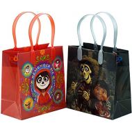 [아마존베스트]Disney/Pixar Coco Premium Quality Party Favor Reusable Goodie/Gift/Bags 12 Pieces