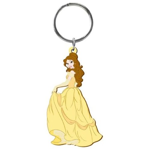 디즈니 [아마존베스트]Disney Belle Soft Touch PVC Key Ring