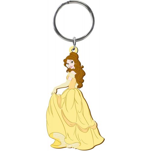 디즈니 [아마존베스트]Disney Belle Soft Touch PVC Key Ring