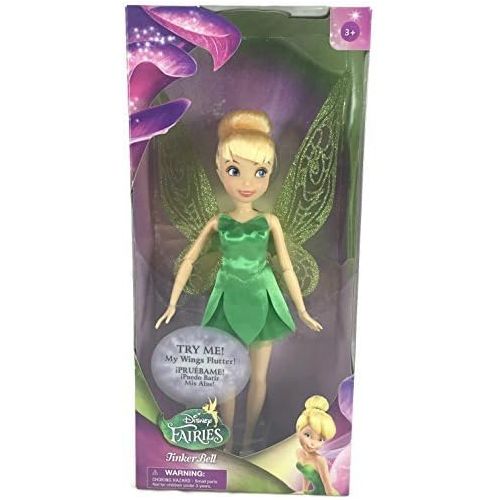 디즈니 [아마존베스트]Disney's Disneys Fairies and Peter Pans Tinker Bell with Wings that Flutter - New for 2015