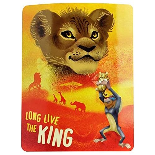 디즈니 [아마존베스트]Disney The Lion King Kids Fleece Blanket & Throw, Super Soft, Warm, Breathable Fabric Comfortable Nap Mat, 45 x 60 inch Collectible Throw Ideal for Newborns, Toddlers, Babies, Chil