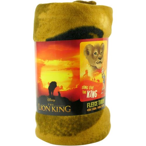 디즈니 [아마존베스트]Disney The Lion King Kids Fleece Blanket & Throw, Super Soft, Warm, Breathable Fabric Comfortable Nap Mat, 45 x 60 inch Collectible Throw Ideal for Newborns, Toddlers, Babies, Chil