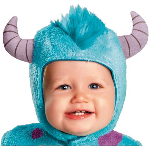 디즈니 [아마존베스트]Disguise Costumes Disney Pixar Monsters University Sulley Classic Infant, Blue/Purple, 6-12 Months