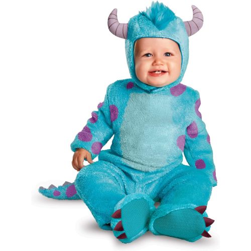 디즈니 [아마존베스트]Disguise Costumes Disney Pixar Monsters University Sulley Classic Infant, Blue/Purple, 6-12 Months