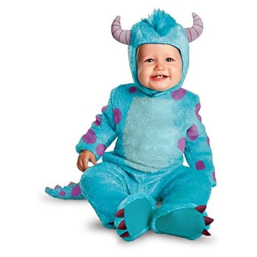 디즈니 [아마존베스트]Disguise Costumes Disney Pixar Monsters University Sulley Classic Infant, Blue/Purple, 6-12 Months