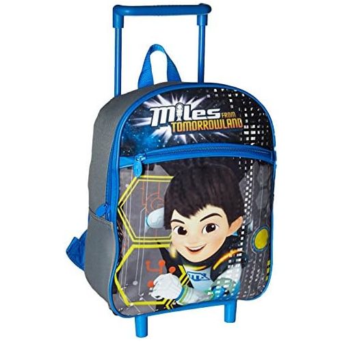 디즈니 [아마존베스트]Amazon.com | Disney Boys Miles from Tomorrowland 12 Inch Rolling Backpack, Blue | Kids Backpacks