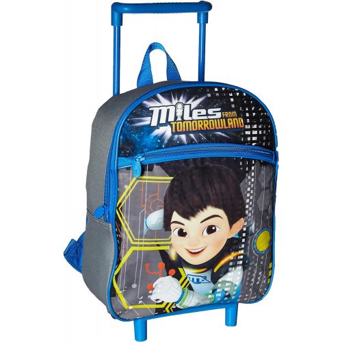 디즈니 [아마존베스트]Amazon.com | Disney Boys Miles from Tomorrowland 12 Inch Rolling Backpack, Blue | Kids Backpacks