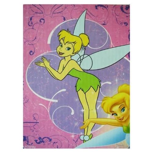 디즈니 [아마존베스트]Disney Tinker Bell Blanket - Tinkerbell Throw Blanket ( Think Of Pink )