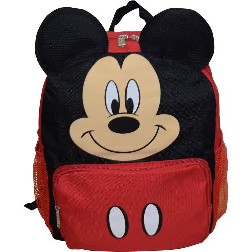 디즈니 [아마존베스트]Amazon.com | Mickey Mouse Disney Big Face 14 School Backpack | Kids Backpacks