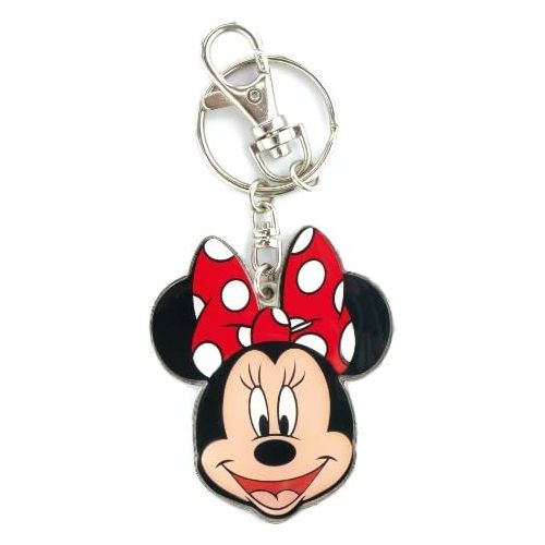 디즈니 [아마존베스트]Disney Minnie Two Sided Colored Pewter Key Ring