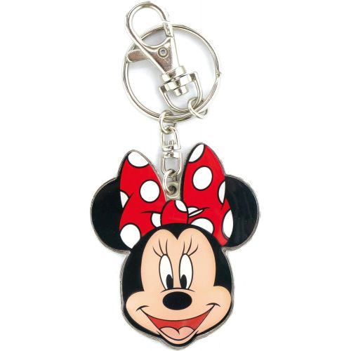 디즈니 [아마존베스트]Disney Minnie Two Sided Colored Pewter Key Ring