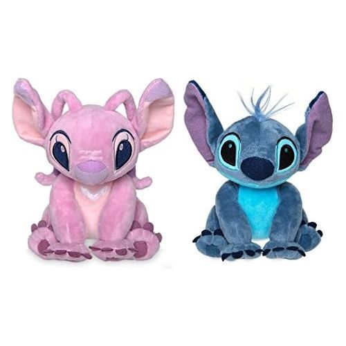 디즈니 [아마존베스트]Disney Store Stitch & Angel Mini Plush Doll Set - Lilo & Stitch - 6 Inch Seated