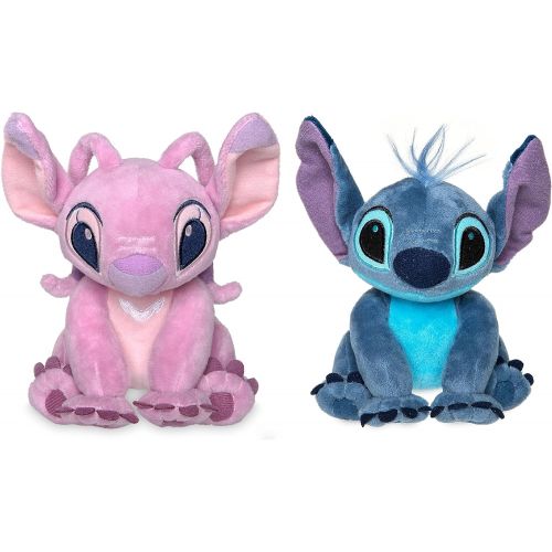 디즈니 [아마존베스트]Disney Store Stitch & Angel Mini Plush Doll Set - Lilo & Stitch - 6 Inch Seated