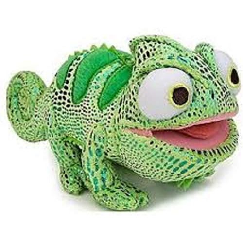 디즈니 [아마존베스트]Disney Tangled Pascal the Chameleon Mini Bean Bag Plush - Green