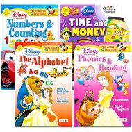 [아마존베스트]Disney Workbooks Super Set Kindergarten First Grade -- 4 Workbooks with Reward Stickers (Disney Alphabet Writing, Reading, Addition, Subtraction and More)