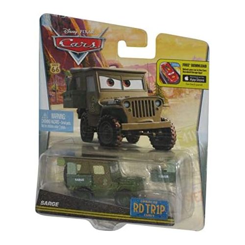 디즈니 [아마존베스트]Disney/Pixar Cars, Carburetor County Road Trip, Sarge Die-Cast Vehicle by Disney