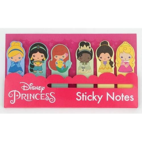 디즈니 [아마존베스트]Disney Princess Sticky Note Tabs Series 1 - 6 Pack, Multicolor