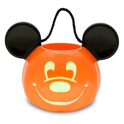 디즈니 [아마존베스트]Disney Light-Up Jack OLantern Mickey Mouse Trick or Treat Bucket