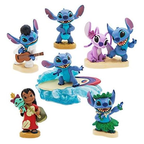 디즈니 [아마존베스트]Disney Lilo & Stitch Figure Play Set