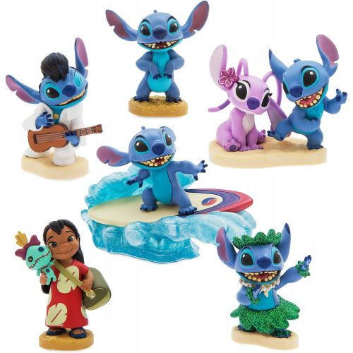 디즈니 [아마존베스트]Disney Lilo & Stitch Figure Play Set