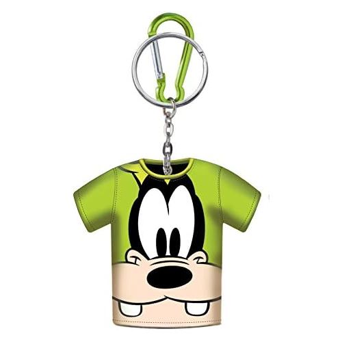 디즈니 [아마존베스트]Disney Goofy T-Shirt Coin Holder Keyring