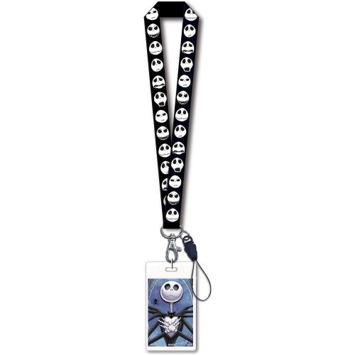 디즈니 [아마존베스트]Disney Nightmare Before Christmas Jack Angry Face Lanyard